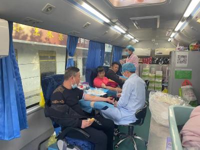 枣阳市鹿头镇组织开展无偿献血活动