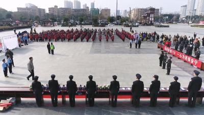 枣阳：警民联动 共迎人民警察节