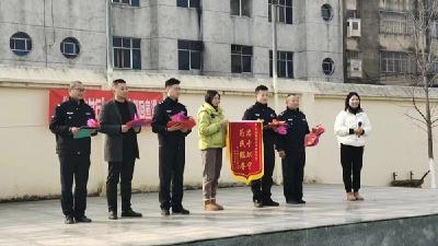 吴店镇晨光幼儿园开展警察节主题教育活动