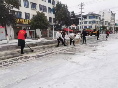 战严寒除冰雪，枣阳市退役军人志愿服务队来了！