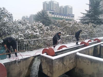 枣阳市嘉源水务有限公司：多措并举应对极端天气  全力以赴保障节日用水