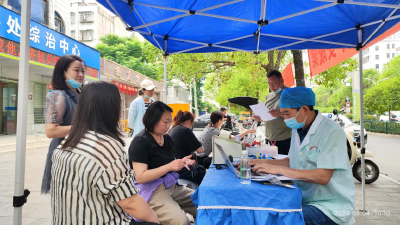 北城办事处组织无偿献血活动