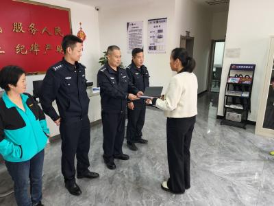 枣阳警方2小时内帮助群众找回丢失平板电脑