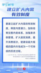 学习时节｜2025年经济工作这项重点任务，总书记多次强调 