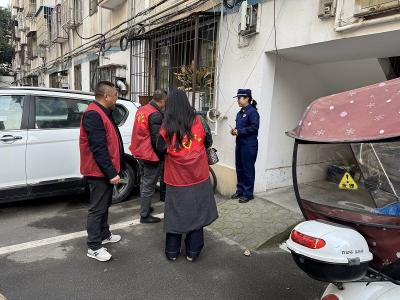 枣阳消防联合社区开展电动车“飞线充电”排查行动