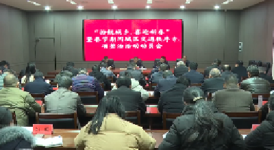 V视 | 我市启动“扮靓城乡  喜迎新春”暨春节期间城区交通秩序专项整治活动