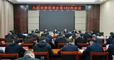 V视 |杨晶主持召开市委常委会会议