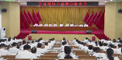 V视 | 杨晶在全市领导干部警示教育会上强调：绷紧思想之弦，把握行为之尺，夯实作风之基，为加快建设襄南随毗邻地区中心城市提供坚强作风保障
