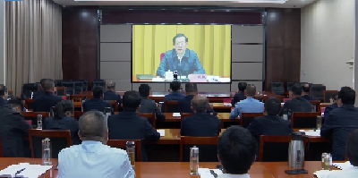V视 | 我市收听收看全省防汛抗旱工作电视电话会议