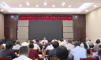 V视 | 我市召开市级层面整治形式主义为基层减负专项工作机制会议