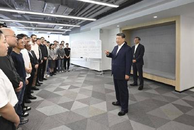 一见·到这个“社区”来，总书记对青年这支科技创新的生力军寄予厚望 