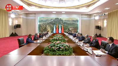 独家视频丨习近平会见联合国秘书长：多边主义 团结合作是解决全球性难题的正确答案