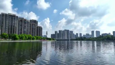 湖北枣阳：水韵绿城 醉美风光
