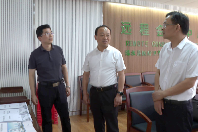 潘国林来我县调研县域医共体建设工作