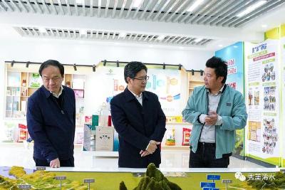 市委副书记、政法委书记徐艳国来浠水调研供应链体系建设工作