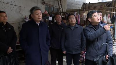 荣先国来我县检查督导地质灾害防范应对工作