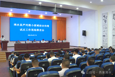 浠水召开芦河港小流域综合治理试点工作现场推进会