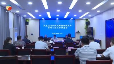 【视频】浠水县加快推进民主法治和统战群团领域改革工作