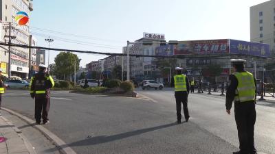 【视频】浠水县开展城区交通秩序整治行动