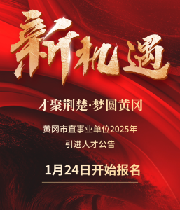 公告发布！黄冈招聘133人