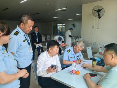 浠水县市场监管局开展铁人三项公开赛食品安全专项检查
