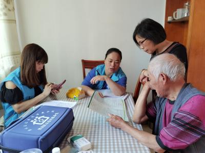 浠水县总医院清泉分院 “敲门行动”用脚步丈量和拉近健康服务群众距离