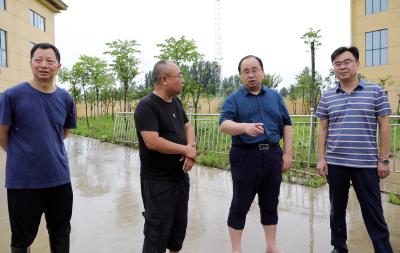 武义泉检查城市防汛排涝工作 
