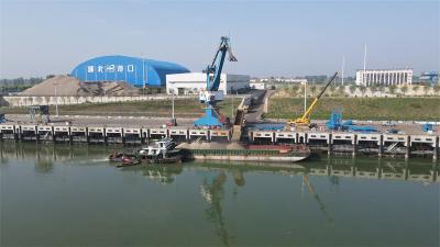 襄阳小河港：智能设备助力港口效率再提升