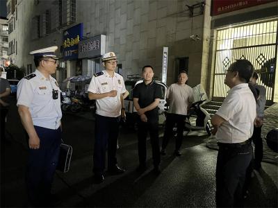 宜城市开展全链条整治夜查行动 消除电动自行车安全隐患