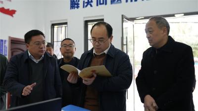 武义泉调研平安建设及“群腐”整治等工作 