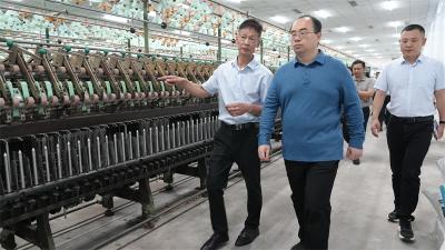 武义泉调研部分资产盘活和重点进规企业