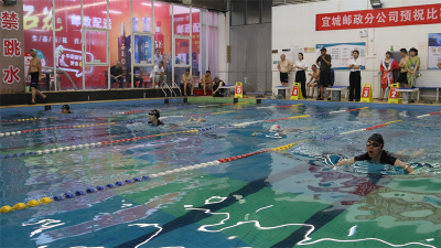 2025年宜城市第二届职工运动会游泳赛成功举办