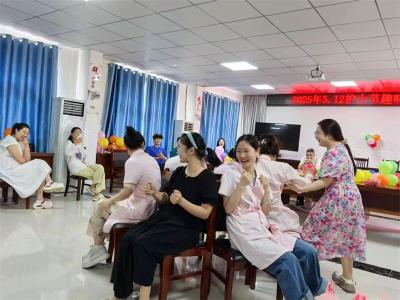 郑集镇中心卫生院：趣味减压庆节日 凝聚力量护健康