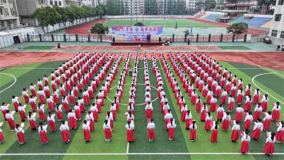 宜城市西街小学举行2025届毕业生成童礼仪式