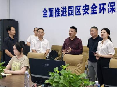 省审核组来宜开展化工园区复核认定工作