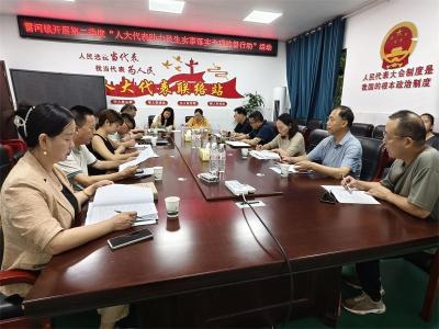 雷河镇开展人大代表助力民生实事落实专项监督行动