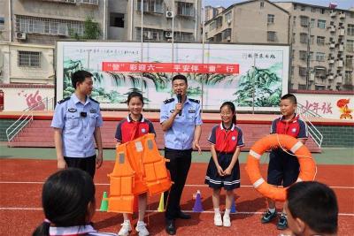 宜城公安：“警”彩六一护成长 法治护航伴“童”行