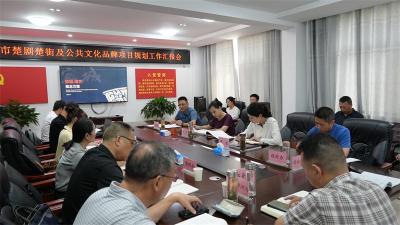 肖平专题调研楚剧楚街及公共文化品牌项目规划工作