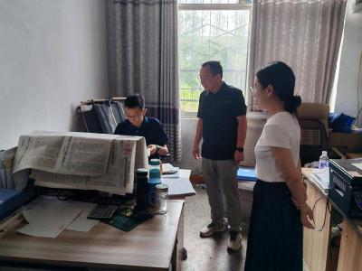 宜城市教育局第四检查组深入小河镇中小学开展防溺水专项检查