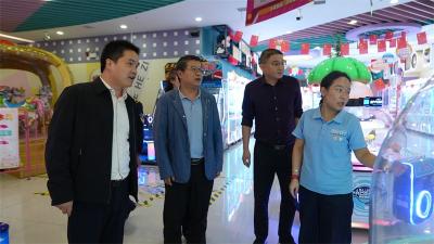 宜城市领导带队开展节前文化市场安全生产督导检查