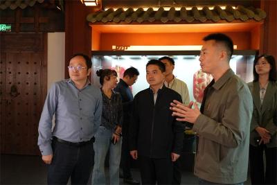 省文旅厅来宜城调研指导非遗传承工作
