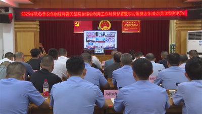 宜城市推进秋冬季秸秆禁烧与农村黑臭水体试点项目绩效评价工作 