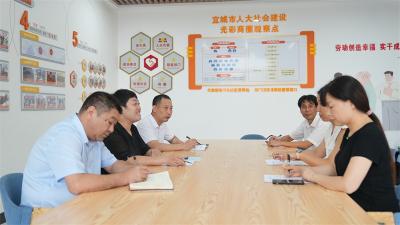 宜城人大观察点精准服务 “小托管”托起商圈“大民生” 
