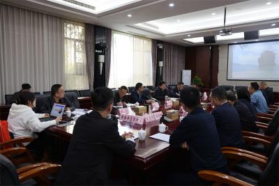 中建四局安装工程有限公司考察组来宜考察 