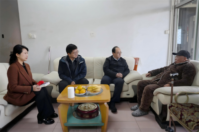 武义泉、王迪走访慰问正县级实职老领导