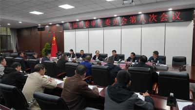 武义泉主持召开七届市委审计委员会第八次会议