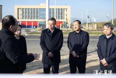 吴海涛到宜城市宣讲党的二十届四中全会精神并开展调研 强化责任意识 倒排任务时序 齐心协力推动项目早开工早见效