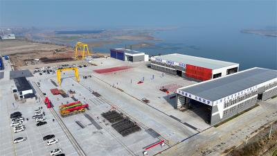 汉江流域首批LNG动力新能源船舶开建