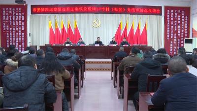 宜城市委第四巡察组向王集镇党委反馈巡察情况