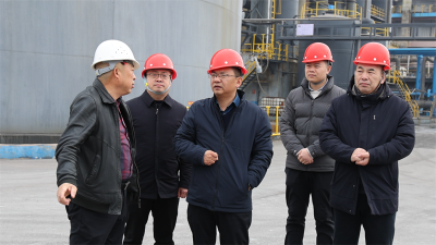 宜城市领导检查安全生产工作